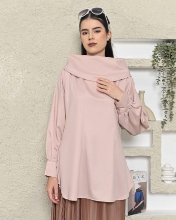 KAENINA NERINE TOP ROSEGOLD COTTON SIZE L & XL