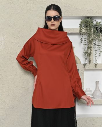 KAENINA NERINE TOP ROSEGOLD COTTON SIZE L & XL